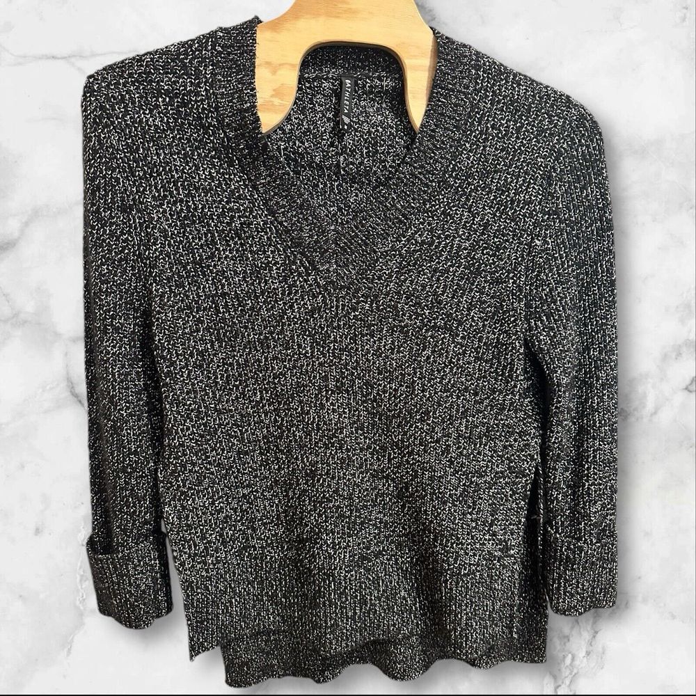 Athleta Women's Wool Blend Over Sized V-neck Sweater medium